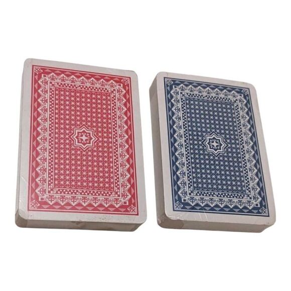 Superior‎ SSS PC3542 Poker Decks Blue & Red Playing Cards New Sealed - Picture 4 of 5